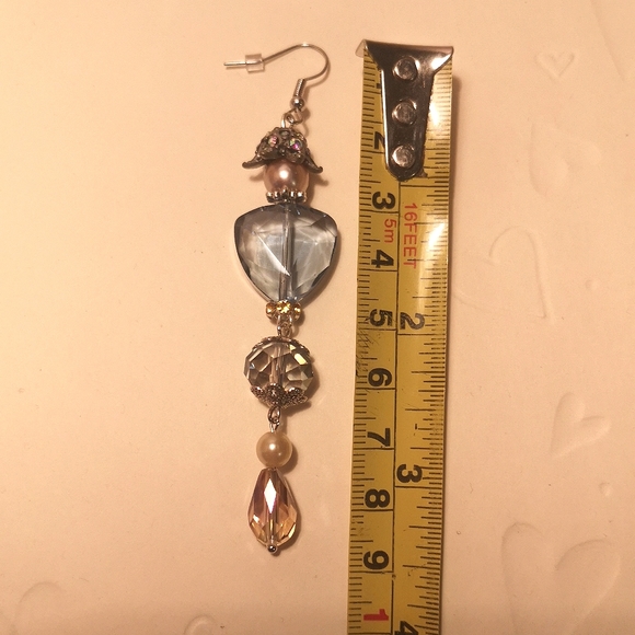 Swarovski crystal and faux pearl earrings and necklace set - Picture 11 of 11